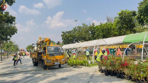 ภาพ No.125907:V.29 ทุ่มเท เพื่อโคราช การเตรียมงานของหน่วยงานต่างฯ เพื่อพิธีทำบุญเมืองนครราชสีมา ฉลอง 556 ปี ตักบาตรพระ 10,000 รูป ในวันเสาร์ที่ 2 มีนาคม พ.ศ.2567 ณ อนุสาวรีย์ท้าวสุรนารี จ.นครราชสีมา จัดโดย คณะสงฆ์จังหวัดนครราชสีมา ร่วมกับสำนักงานจังหวัดนครราชสีมา