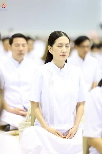 ภาพ No.227970:วันอาทิตย์ที่ 1 มิถุนายน พ.ศ. 2568 พิธีตักบาตร , พิธีบูชาข้าวพระ ณ วัดพระธรรมกาย จ.ปทุมธานี