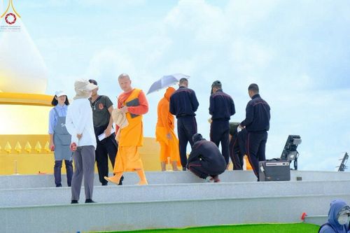 ภาพ No.211242:วันเสาร์ที่ 15 มีนาคม พ.ศ. 2568  การเตรียมงานของเจ้าหน้าที่ เพื่องานฉลองปทุมเจดีย์ ณ ศูนย์อบรมเยาวชนปัตตานี