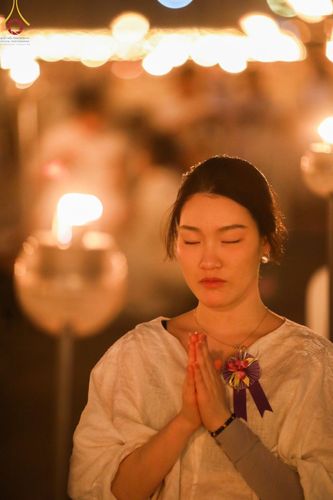 ภาพ No.77294:พิธีจุดมาฆประทีป ในวันมาฆบูชา อาทิตย์ต้นเดือนที่ 6 มีนาคม พ.ศ. 2566 ณ วัดพระธรรมกาย อ.คลองหลวง จ.ปทุมธานี