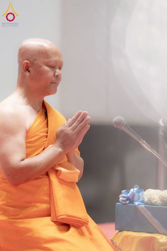 ภาพ No.223672:วันที่ 11 พฤษภาคม พ.ศ. 2568 พิธีบรรพชาของอุบาสก พิสิทธิ์ หมื่นแกล้ว  ณ วัดพระธรรมกาย