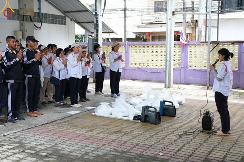 ภาพ No.128737:V.33 รวมพลังเพื่อบางกล่ำ การเตรียมงานของเจ้าหน้าที่หน่วยงานต่างๆ เพื่องานธรรมยาตราอัญเชิญพระบรมสารีริกธาตุ ประดิษฐาน ณ มหารัตนเจดีย์สิริปทุมสวรรค์ (เจดีย์อริยพุทธะ 5 พระองค์) ศูนย์ปฏิบัติธรรมภาคใต้ อ.บางกล่ำ จ.สงขลา ระหว่างวันที่ 9-10 มีนาคม พ.ศ. 2567