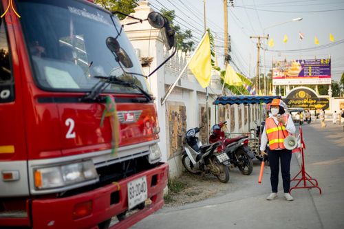 ภาพ No.113505:V.12 พลังหมู่ การเตรียมงาน เก็บงาน การรับบุญของเจ้าหน้าที่หน่วยงานต่างๆ เพื่อโครงการธรรมยาตรา ปีที่ 12 ระหว่างวันที่ 2 - 31 มกราคม พ.ศ. 2567