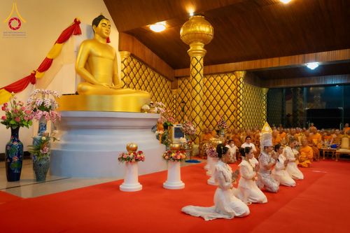 ภาพ No.210767:วันพฤหัสบดีที่ 13 มีนาคม พ.ศ. 2568  สมโภชพระประธานอุโบสถวัดป่าอุบลแก้ว จังหวัดอุบลราชธานี