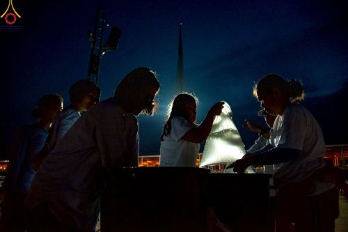 ภาพ No.218878:วันศุกร์ที่ 18 เมษายน พ.ศ. 2568 การเตรียมงานในลานธรรม , พระมหาธรรมกายเจดีย์ เพื่องานวันคุ้มครองโลก 22 เมษายน พ.ศ. 2568