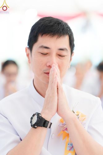 ภาพ No.158212:พิธีทอดผ้าป่า ติดตั้งแผ่นสิริฉะทะนะรัสมี(หลังคา) อาคาร 80 ปี หลวงพ่อธัมมชโย วันอาทิตย์ที่ 22 กันยายน พ.ศ. 2567 ณ ศูนย์ปฏิบัติธรรมวิหารแดง อ.วิหารแดง จ.สระบุรี