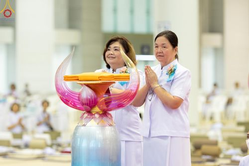ภาพ No.150196:พิธีทอดผ้าป่าสมทบกฐินวัดพระธรรมกาย และสมทบกฐิน 30,000 วัดทั่วไทย ครั้งที่ 1 เนื่องในวันธรรมชัย 27 สิงหาคม พ.ศ.2567 ณ สภาธรรมกายสากล วัดพระธรรมกาย
