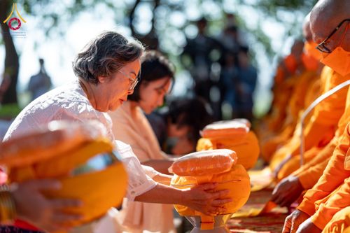 ภาพ No.130566:พิธีบรรพชาธรรมทายาท ในโครงการบรรพชา 1,250 รูป ณ แดนประสูติ สวนลุมพินี ประเทศเนปาล วันที่ 9 มีนาคม พ.ศ. 2567