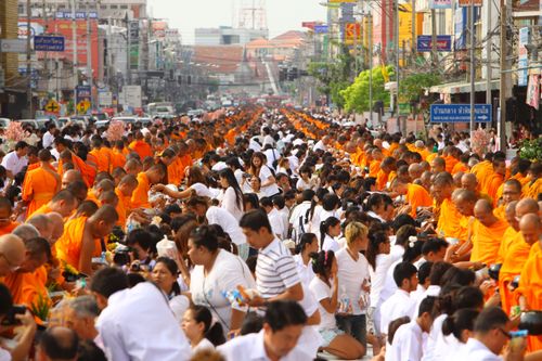 ภาพ No.2437:ตักบาตรหัวหิน