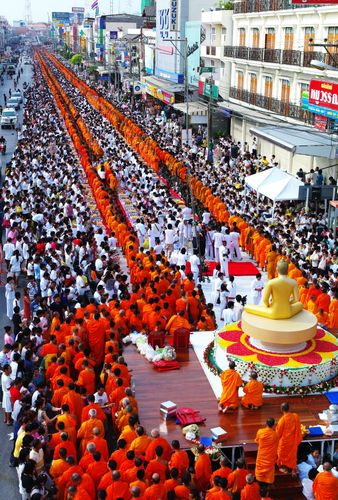 ภาพ No.2439:ตักบาตรหัวหิน