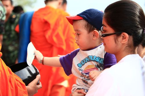 ภาพ No.2483:ตักบาตรนครศรีธรรมราช