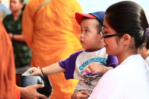 ภาพ No.2482:ตักบาตรนครศรีธรรมราช