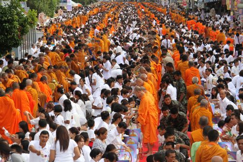 ภาพ No.2492:ตักบาตรนครศรีธรรมราช