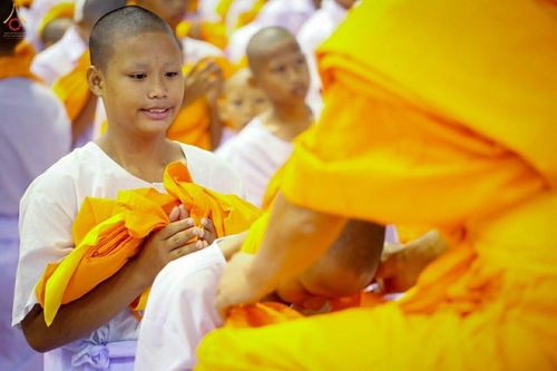 ภาพ No.16162:ประมวลภาพพิธีบรรพชาสามเณร 1 แสนรูป ภาคฤดูร้อน ประจำปี พ.ศ.2558