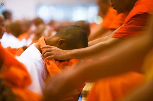 ภาพ No.16163:ประมวลภาพพิธีบรรพชาสามเณร 1 แสนรูป ภาคฤดูร้อน ประจำปี พ.ศ.2558