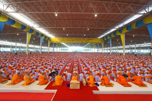 ภาพ No.2679:โครงการบรรพชาอุปสมบทหมู่ รุ่นเข้าพรรษา ปี 2555