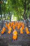 ภาพ No.41018:พิธีตัดปอยผม ปลงผม ขอขมารับผ้าไตรและพิธีบรรพชา ในโครงการอุปสมบท บูชาธรรมมหาปูชนียาจารย์ ประจำปี 2564 ชุดที่ 19