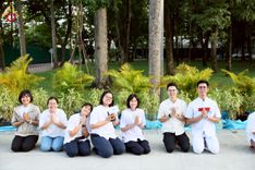 ภาพ No.233202:วันที่ 11 กรกฏาคม พ.ศ. 2568 พิธีอธิษฐานพรรษา ของคณะสงฆ์ ณ โบสถ์พระไตรปิฎก วัดพระธรรมกาย ต.คลองสาม อ.คลองหลวง จ.ปทุมธานี