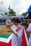 ภาพ No.255463:วันที่ 13 ตุลาคม พ.ศ. 2568 พิธีบรรจุพระบรมสารีริกธาตุ ผูกผ้า 7 สี เพื่อความเป็นสิริมงคล  และ ยกช่อฟ้า ประดิษฐานบนหลังคาอุโบสถวัดทุ่งเจริญธรรม ถวายบูชาธรรม 81 ปี หลวงพ่อธัมมชโย โดยคณะศิษยานุศิษย์ ณ วัดทุ่งเจริญธรรม อ.อมก๋อย จ.เชียงใหม่