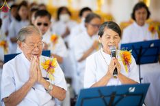 ภาพ No.101218:พิธีบรรพชาธรรมทายาท ในโครงการอุปสมบทบูชาธรรม มหาปูชนียาจารย์ พ.ศ. 2566 ณ วัดสองพี่น้อง สุพรรณบุรี วันที่ 5 ธันวาคม พ.ศ. 2566
