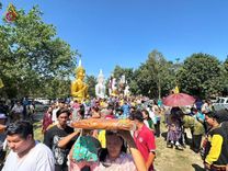 ภาพ No.177084:พิธีทอดกฐิน ณ สำนักสงฆ์ป่าแสงธรรมนิเวศ ต.เกาะจันทร์ อ.เกาะจันทร์ จ.ชลบุรี ในโครงการทอดกฐินสามัคคีทั่วไทย 30,000 วัด บูชาธรรม 80 ปี หลวงพ่อธัมมชโย โดยคณะศิษยานุศิษย์วัดพระธรรมกาย วันที่ 9 พฤศจิกายน พ.ศ. 2567