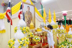 ภาพ No.231202:วันพฤหัสบดีที่ 3 กรกฏาคม พ.ศ. 2568 พิธีมุทิตาสักการะพระภิกษุนาคหลวง พระมหาพนาวัฒน์ ธมฺมนฺตคามี (จันทร์เผือก) เปรียญธรรม ๙ ประโยค ณ วัดพระธรรมกาย ปทุมธานี