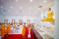 ภาพ No.234555:วันอาทิตย์ที่ 20 กรกฎาคม  พ.ศ.2568 พิธีทอดผ้าป่าภาคพื้นอเมริกา พิธีเจริญพระพุทธมนต์ ฉลองอาคารแก้วธรรมชัยรัตนอนันต์ วัดพระธรรมกายเทนเนสซี ประเทศสหรัฐอเมริกา