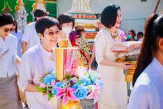 ภาพ No.178860:พิธีทอดกฐิน ณ วัดเจริญวราราม อ.บางบ่อ จ.สมุทรปราการ  ในโครงการกฐินสามัคคีทั่วไทย 30,000 วัด บูชาธรรม 80 ปี หลวงพ่อธัมมชโย โดยคณะศิษยานุศิษย์วัดพระธรรมกาย วันที่ 10 พฤศจิกายน พ.ศ. 2567