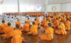 ภาพ No.231937:วันที่ 5 กรกฎาคม พ.ศ. 2568 พิธีถวายภัตตาหารเมนูสวรรค์ เพื่อการบรรลุธรรม ณ หอฉันคุณยายอาจารย์ฯ วัดพระธรรมกาย