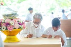 ภาพ No.167367:พิธีบุพเปตพลี ครั้งที่ 157 ร่วมอุทิศบุญกุศลแด่หมู่ญาติที่ล่วงลับไปแล้ว และสืบทอดอายุพระพุทธศาสนา วันพฤหัสที่ 31 ตุลาคม พ.ศ. 2567 (วันพระ แรม 14 ค่ำ เดือน 11) ณ หอฉันคุณยายอาจารย์ฯ วัดพระธรรมกาย