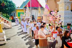 ภาพ No.178857:พิธีทอดกฐิน ณ วัดเจริญวราราม อ.บางบ่อ จ.สมุทรปราการ  ในโครงการกฐินสามัคคีทั่วไทย 30,000 วัด บูชาธรรม 80 ปี หลวงพ่อธัมมชโย โดยคณะศิษยานุศิษย์วัดพระธรรมกาย วันที่ 10 พฤศจิกายน พ.ศ. 2567