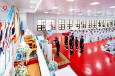ภาพ No.237682:พิธีถวายเครื่องราชสักการะและวางพานพุ่ม และพิธีจุดเทียนถวายพระพรชัยมงคล เนื่องในโอกาสวันเฉลิมพระชนมพรรษา สมเด็จพระนางเจ้าสิริกิติ์ พระบรมราชินีนาถ พระบรมราชชนนีพันปีหลวง วันอังคารที่ 12 สิงหาคม พ.ศ. 2568  ณ อาคารปลูกศรัทธา 2 วัดพระธรรมกาย