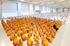 ภาพ No.243668:วันอาทิตย์ที่ 7 กันยายน พ.ศ. 2568 พิธีบูชาครูผู้ค้นพบวิชชาธรรมกาย , พิธีบูชาข้าวพระ ณ สภาธรรมกายสากล วัดพระธรรมกาย