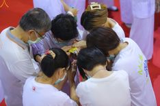 ภาพ No.82433:พิธีหล่อพระประธานเพื่อประดิษฐาน ณ มหาวิหารคด วันอาทิตย์ที่ 11 มิถุนายน พ.ศ. 2566 ณ สภาธรรมกายสากล วัดพระธรรมกาย