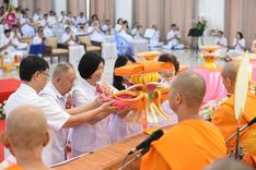 ภาพ No.166435:พิธีทอดกฐิน ณ ศูนย์ปฏิบัติธรรมสระบุรี ในโครงการกฐินสามัคคีทั่วไทย 30,000 วัด บูชาธรรม 80 ปี หลวงพ่อธัมมชโย โดยคณะศิษยานุศิษย์วัดพระธรรมกาย วันที่ 20 ตุลาคม พ.ศ. 2567