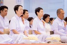 ภาพ No.243618:วันอาทิตย์ที่ 7 กันยายน พ.ศ. 2568 พิธีบูชาครูผู้ค้นพบวิชชาธรรมกาย , พิธีบูชาข้าวพระ ณ สภาธรรมกายสากล วัดพระธรรมกาย