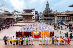 ภาพ No.210114:วันที่ 28 กุมภาพันธ์ พ.ศ.2568 พิธีเปิดโครงการบวชสามเณร พิธีถวายไทยธรรม พิธีขอขมามอบผ้าไตร  ณ เมืองปาตัน ประเทศเนปาล