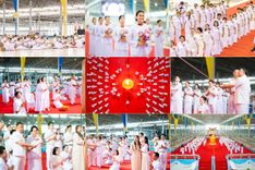 วันอาทิตย์ที่ 27 กรกฎาคม พ.ศ. 2568 พิธีจุดเทียนใจ ไฟนิรันด์ อนันตชัย ณ วัดพระธรรมกาย จ.ปทุมธานี