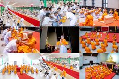 วันที่ 4 ตุลาคม พ.ศ. 2568 พิธีบรรพชาอุปสมบท  โครงการอุปสมบทหมู่บูชาธรรม 141 ปี  พระมงคลเทพมุนี (สด จนฺทสโร) ณ โบสถ์พระไตรปิฏก วัดพระธรรมกาย จ.ปทุมธานี