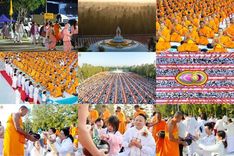 วันที่ 11 มกราคม พ.ศ. 2569 พิธีตักบาตรพระธรรมยาตรา ณ อนุสรณ์สถานคลองบางนางแท่น อ.สามพราน จ.นครปฐม ในโครงการธรรมยาตรา กตัญญูบูชา มหาปูชนียาจารย์ พระมงคลเทพมุนี(สด จนฺทสโร) พระผู้ปราบมาร อนุสรณ์สถาน 7 แห่ง ปีที่ 14