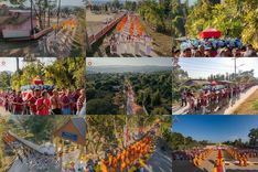 วันศุกร์ที่ 6 กุมภาพันธ์ พ.ศ.2569 พิธีอัญเชิญพระบรมสารีริกธาตุ เพื่อประดิษฐาน  ณ เจดีย์วัดทุ่งเจริญธรรม อ.อมก๋อย จ.เชียงใหม่