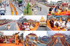 วันเสาร์ที่ 28 มีนาคม พ.ศ.2569 ธรรมยาตราจาริก ณ ซุ้มประตูลุมพินีเกต(Lumbini Gate) ประเทศเนปาล