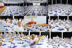 วันที่ 1 เมษายน พ.ศ.2569 นาคน้อยว่าที่สามเณรธรมทายาท จำนวน 98 คน  ร่วมกันสวดมนต์ทำวัตรเย็นและนั่งสมาธิ ณ ศูนย์ปฏิบัติธรรมบุรีรัมย์ จ.บุรีรัมย์