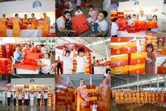 วันที่ 10 เมษายน พ.ศ.2569 การเตรียมกล่องไทยธรรม เพื่องานถวายมหาสังฆทาน 40,000 กว่าวัดทั่วประเทศ วันคุ้มครองโลก 22 เมษายน พ.ศ.2569 วัดพระธรรมกาย