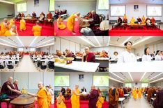 วันที่ 24 เมษายน พ.ศ.2569 หลวงพ่อทัตตชีโว รองเจ้าอาวาสวัดพระธรรมกาย ถวายการต้อนรับและปฏิสันถารคณะสงฆ์เมียนมาร์