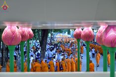 ภาพ No.233233:วันที่ 11 กรกฏาคม พ.ศ. 2568 พิธีอธิษฐานพรรษา ของคณะสงฆ์ ณ โบสถ์พระไตรปิฎก วัดพระธรรมกาย ต.คลองสาม อ.คลองหลวง จ.ปทุมธานี