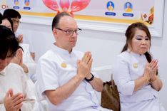ภาพ No.234688:วันอาทิตย์ที่ 20 กรกฎาคม  พ.ศ.2568 พิธีทอดผ้าป่าภาคพื้นอเมริกา พิธีเจริญพระพุทธมนต์ ฉลองอาคารแก้วธรรมชัยรัตนอนันต์ วัดพระธรรมกายเทนเนสซี ประเทศสหรัฐอเมริกา