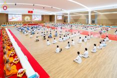 ภาพ No.232555:วันอาทิตย์ที่ 6 กรกฏาคม พ.ศ. 2568 พิธีมุทิตาสักการะพระครูสัญญาบัตร ปีพุทธศักราช 2568 ณ ห้องแก้วสารพัดนึก2 สภาธรรมกายสากล วัดพระธรรมกาย