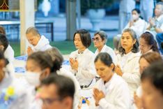 ภาพ No.189421:พิธีถวายภัตตาหารเป็นสังฆทาน แด่พระธรรมยาตรา ในโครงการธรรมยาตรา กตัญญูบูชา มหาปูชนียาจารย์ พระมงคลเทพมุนี(สด จนฺทสโร) พระผู้ปราบมาร อนุสรณ์สถาน 7 แห่ง ปีที่ 13 ณ อนุสรณ์สถานมหาวิหารพระมงคลเทพมุนี (โลตัสแลนด์) อ.สองพี่น้อง จ.สุพรรณบุรี วันที่ 5 มกราคม 2568