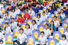 ภาพ No.106625:วันรวมพลังเด็กดี V-star ผู้นำฟื้นฟูศีลธรรมโลก จังหวัดสมุทรสาคร วันพฤหัสบดีที่ 28 ธันวาคม พ.ศ. 2566 ณ โรงเรียนสมุทรสาครวิทยาลัย อำเภอเมือง จังหวัดสมุทรสาคร